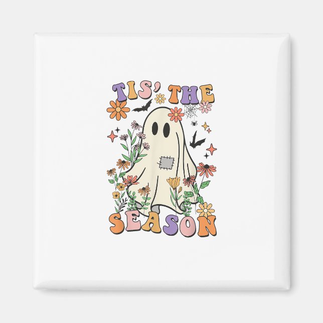Imán Esta es la moda de la fiesta de halloween de tempo (Frente)
