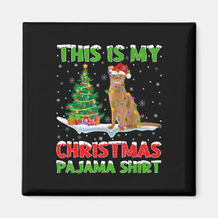 Imán Esta Es Mi Camisa De Pijama De Navidad Navidad 