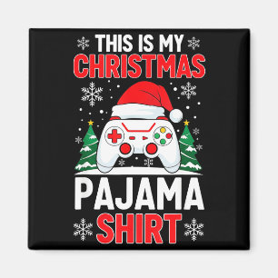 Imán Esta es mi camisa de pijama de Navidad para hombre