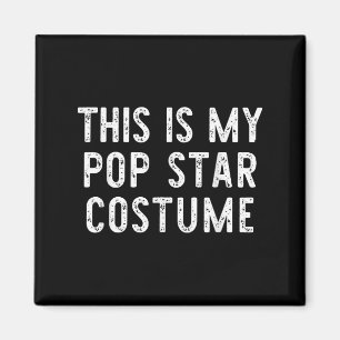 Imán Esta es mi estrella de P Star Costume Halloween ni