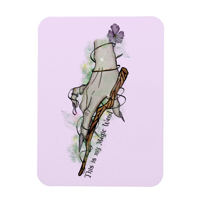 Imán Esta es mi varita mágica (Vertical)