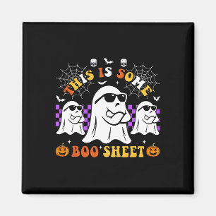 Imán Esta Es Una Hoja De Boo Graciosa Halloween