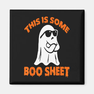 Imán Esta es una hoja de boom de Halloween Fantasma div