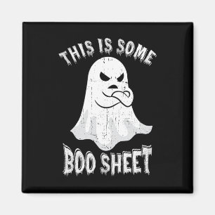 Imán Esta Es Una Hoja De Bote Halloween Fun Hombres Que