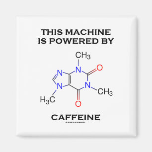Imán Esta máquina es accionada por el cafeína (la