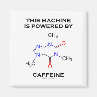 Imán Esta Máquina Es Alimentada Por Cafeína (Molécula)