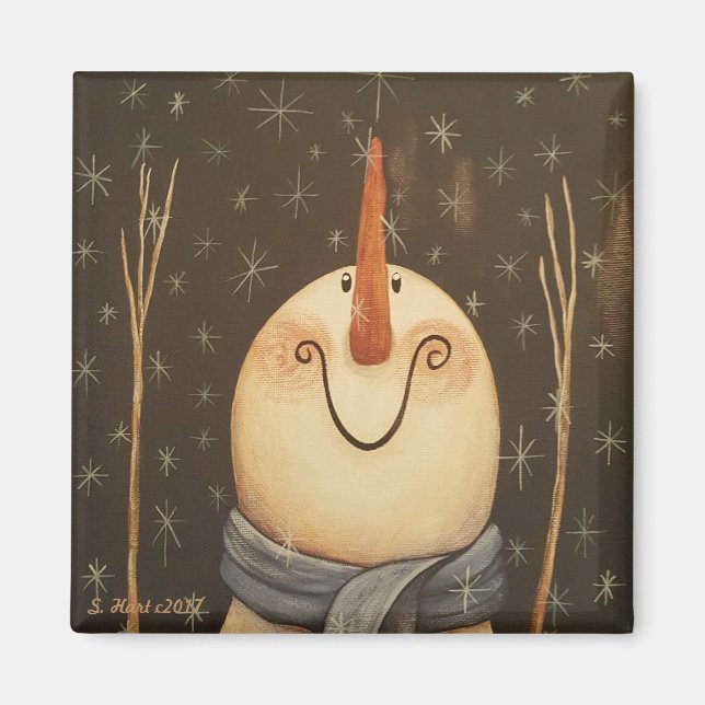 Imán Está nevando (Frente)