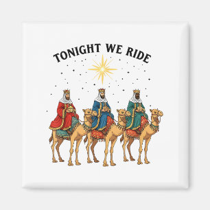 Imán Esta Noche Cabalgamos Navidad, 3 Reyes Magos Diver