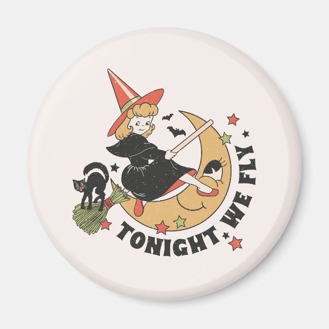 Imán Esta Noche Volamos A La Bruja (Frente)