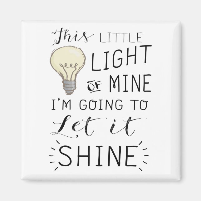 Imán esta pequeña luz de mi canción (Frente)