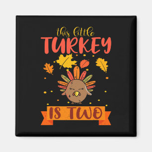 Imán Esta Pequeña Turquía Es Dos Otoño A Dos Días B De 
