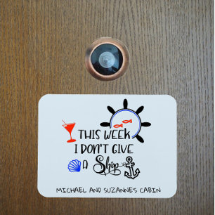 Imán Esta semana No Doy una Puerta de Cabina de Crucero