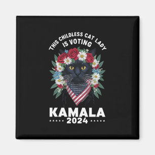 Imán Esta Señora Gata Sin Hijos Está Votando Kamala