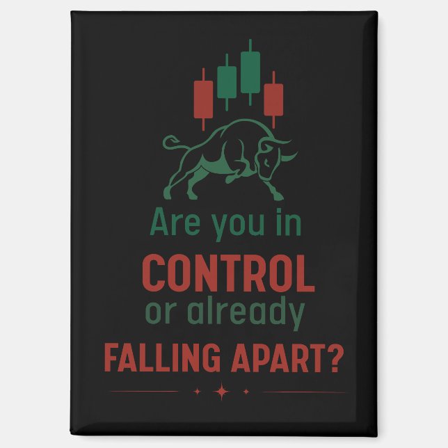 Imán ¿Está usted en control? – Disciplina del comercian (Anverso)