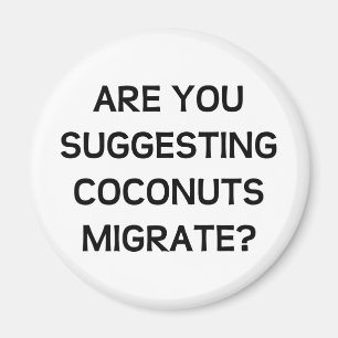 Imán Está usted los cocos