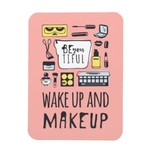 Imán Está usted Tiful que los   despiertan y maquillaj