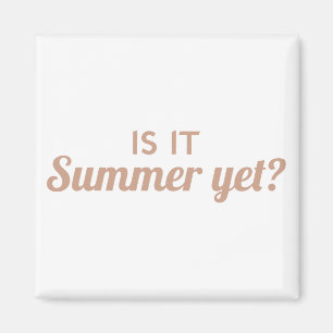 Imán Está verano todavía