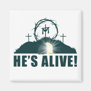 Imán ¡Está vivo! Pascua cristiana Pascua Pascua Jesús V