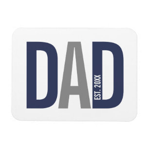 Imán Establecimiento de un padre moderno con personalid