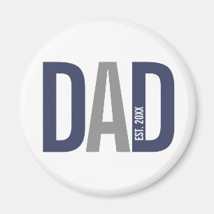 Imán Establecimiento de un padre moderno con personalid
