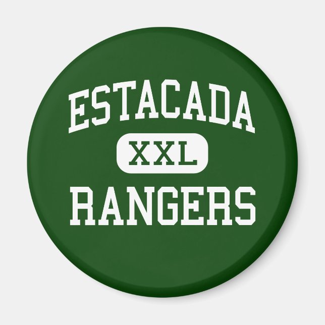 Imán Estacada - Rangers - escuela secundaria - Estacada (Frente)