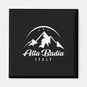 Imán Estación de esquí Alta Badia Italia Esquí Snowboar