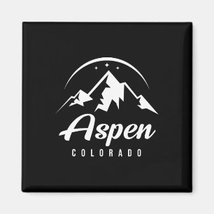 Imán Estación de esquí Aspen Colorado Esquí Snowboard