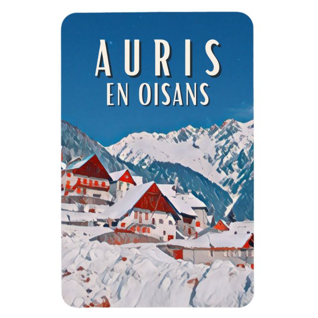 Imán Estación de esquí Auris en Oisans (Vertical)