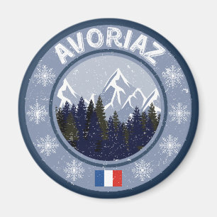 Imán Estación de esquí Avoriaz