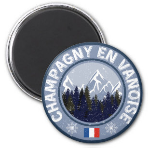 Imán Estación de esquí Champagny en Vanoise