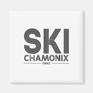 Imán Estación de esquí de Chamonix Francia Alcanza la S