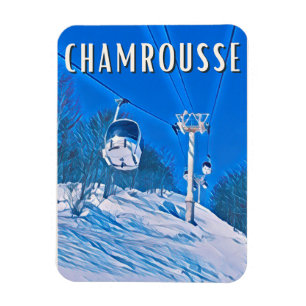 Imán Estación de esquí de Chamrousse