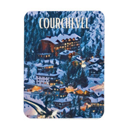 Imán Estación de esquí de Courchevel