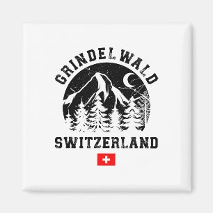 Imán Estación de esquí de Grindelwald Suiza Alpes esquí