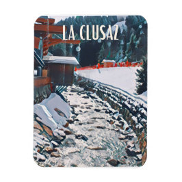 Imán Estación de esquí de La Clusaz