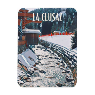 Imán Estación de esquí de La Clusaz