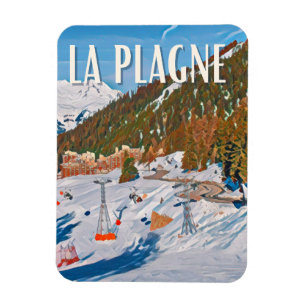 Imán Estación de esquí de La Plagne