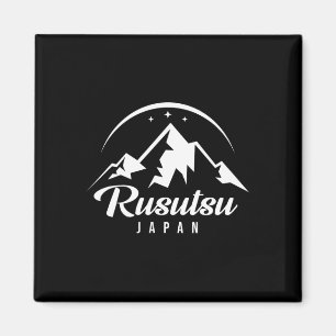 Imán Estación de esquí de Rusutsu Japón Esquí Snowboard