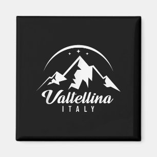 Imán Estación de esquí de Valtellina Italia Esquí Snowb