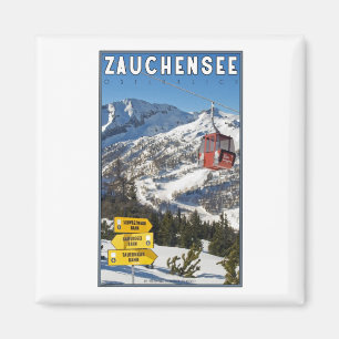 Imán Estación de esquí de Zauchensee