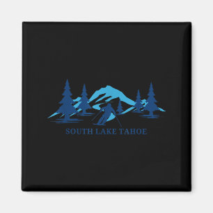 Imán estación de esquí del lago tahoe california esquí 