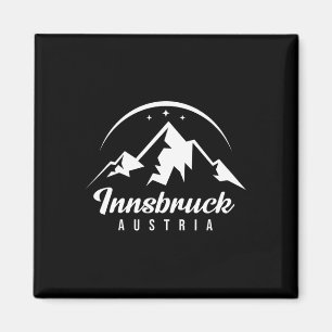 Imán Estación de esquí Innsbruck Austria Esquí Snowboar