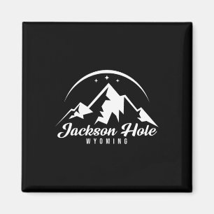 Imán Estación de esquí Jackson Hole Wyoming Esquí Snowb