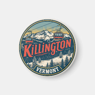 Imán Estación de esquí KILLINGTON Vermont montañas