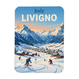 Imán Estación de Esquí Livigno Italia
