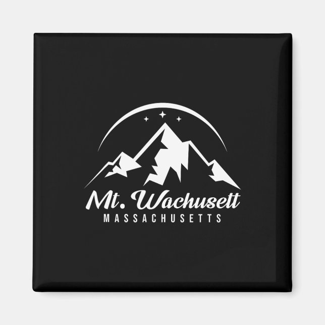 Imán Estación de esquí Mount Wachusett Machusetts (Frente)