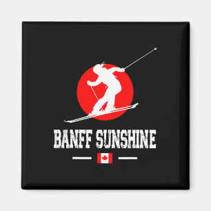 Imán Estación de esquí Nff Sunshine Canada