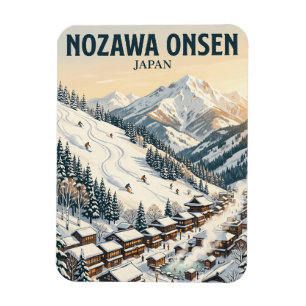 Imán Estación de Esquí Nozawa Onsen Japón