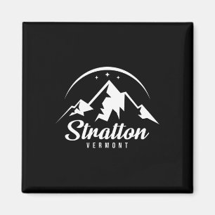 Imán Estación de esquí Stratton Vermont Esquí Snowboard