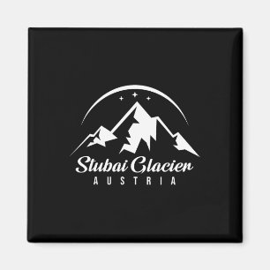 Imán Estación de esquí Stui Glacier Austria Esquí Snowb